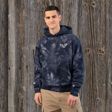 Brand New Limited! Champion® Bat Logo Art Embroidered Tie Dye Sweatshirt