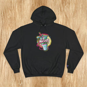 "i might" Cover Art Champion Hoodie