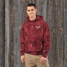 Brand New Limited! Champion® Bat Logo Art Embroidered Tie Dye Sweatshirt