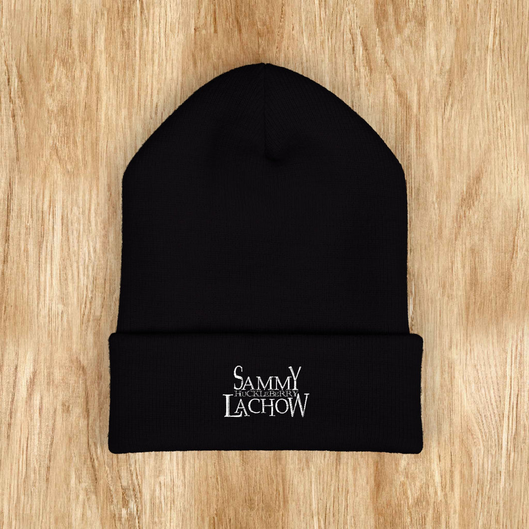 Sam Lachow Official Logo Knit Beanie