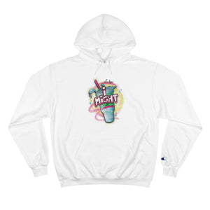 "i might" Cover Art Champion Hoodie